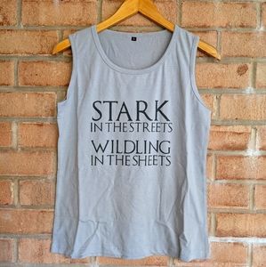 Game of Thrones "Stark" Unisex Light Grey Tank